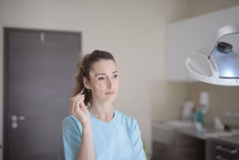 Doctor in clinic for Disabled Parking - Enfield: Private Microsuction Ear Wax Removal In Enfield EN1 Instant Call Links